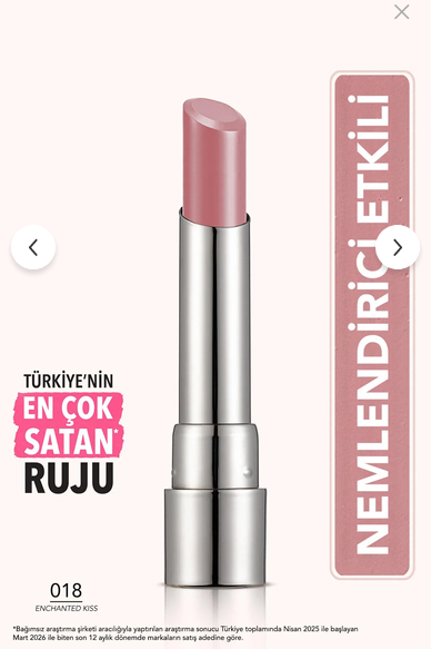 رژ لب جامد شیرآپ فلورمار- Flormar SHEER UP کد 018 Enchanted Kiss
