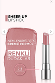 رژ لب جامد شیرآپ فلورمار- Flormar SHEER UP کد 018 Enchanted Kiss